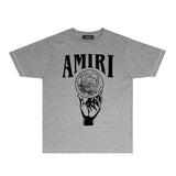 Amiri T Shirt Short Sleeve T-shirt Blouse Summer