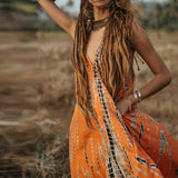 Women Bohemian Dress Women's Summer Sexy Printed Dress