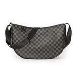 Lulu Belt Bags Check Pattern Shoulder Bag Men's Casual Bag