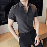 Men Shirts Short Sleeve Shirt