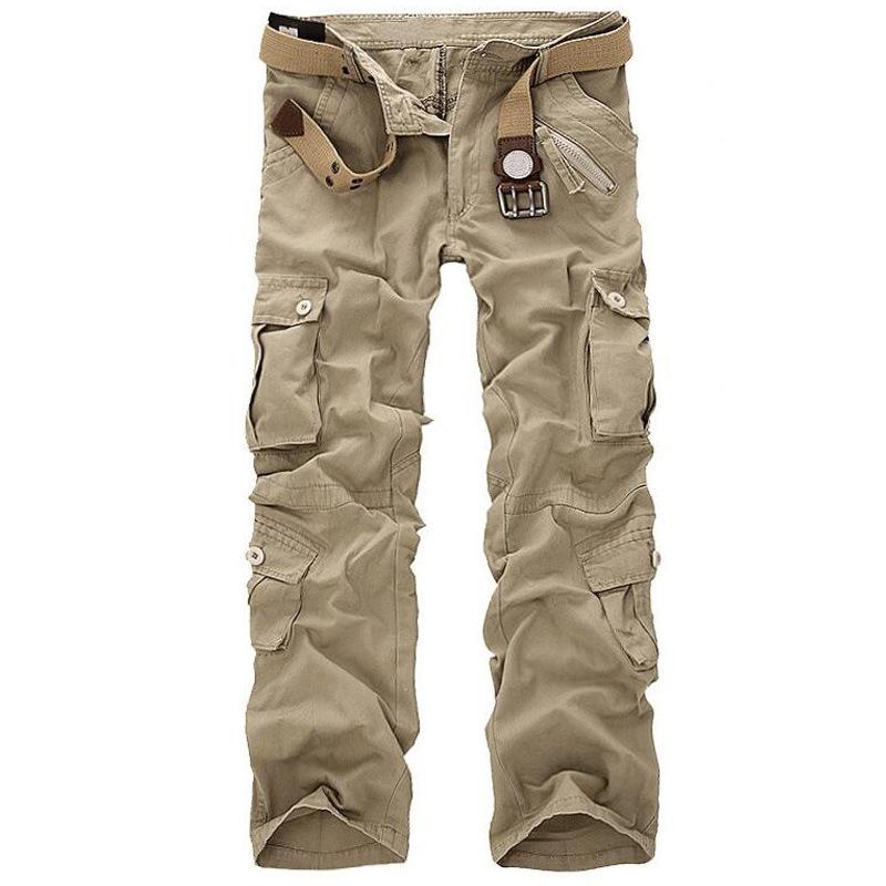 Tactics Style Outdoor Casual Pants Men's Casual Pants Multi-Pocket Sports Outdoor Camouflage Pants Men