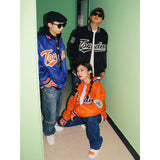 All Star Varsity Jacket Country Retro Embroidered Baseball Uniform