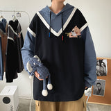 Tom and Jerry Hoodie Autumn and Winter Brushed Hoody Men's Coat