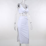 Emily Ratajkowski Dress Sexy Two-Piece Suit Dress