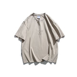 Man Summer T Shirt Stamp Letter