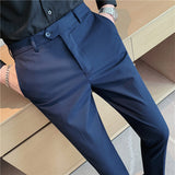 Men Trousers Business Suit Pants