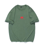 Men T Shirt Summer Casual Tops Men's Clothes Summer Wear Vintage Men's round Neck Short Sleeve Casual Loose Print T-shirt