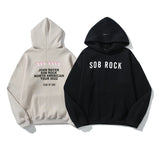 Fog Sob Rock Hoodie Autumn and Winter Loose Hooded Sweater Loose Cover