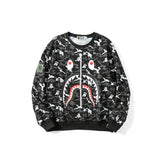 Bape Sweatshirt Camouflage Ape Crew Neck Sweater