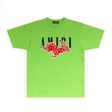 Amiri T Shirt Short Sleeve T-shirt Blouse Summer