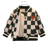 Toddler Boys Jackets Children's Clothing Boys' Coat Autumn Baseball Uniform Casual