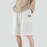 Men Shorts Ice Silk Thin Casual Sports Loose