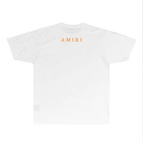 Amiri T Shirt Fashion Brand Short Sleeve T-shirt Shirt