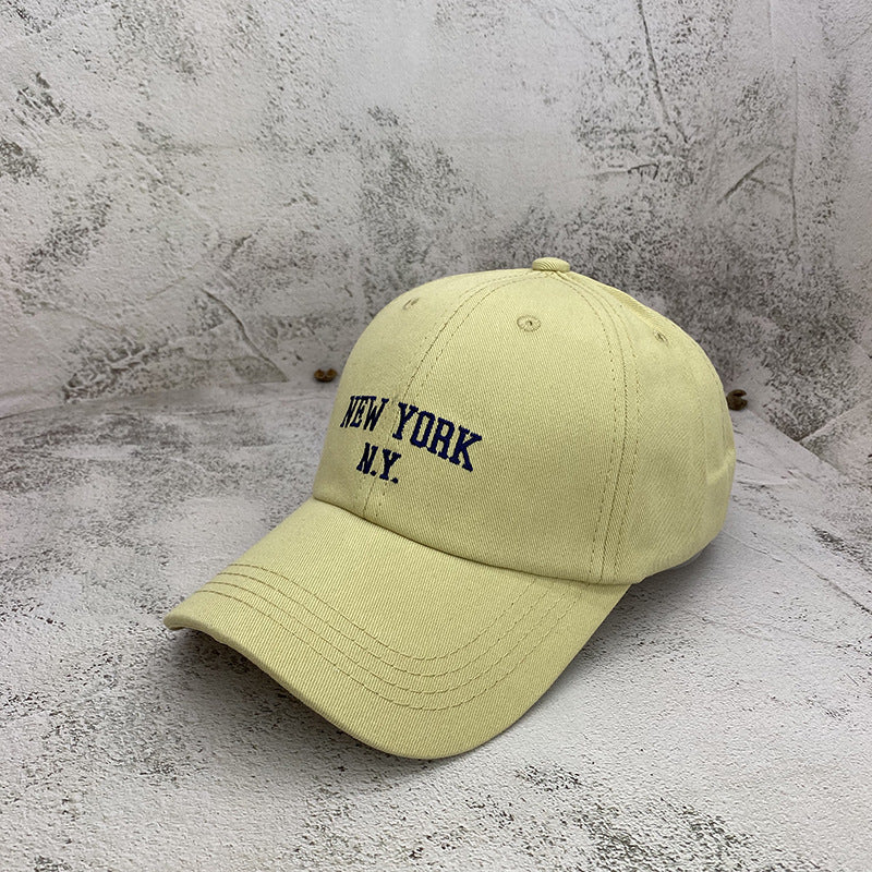 Yankee Baseball Cap Men's Spring and Autumn Baseball Cap Women's Casual Sun Hat