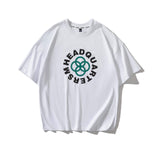 Men T Shirt Summer Casual Tops Men's Clothes Summer Wear Vintage Men's Shorts Casual Drop-Shoulder Printed T-shirt Trendy Men