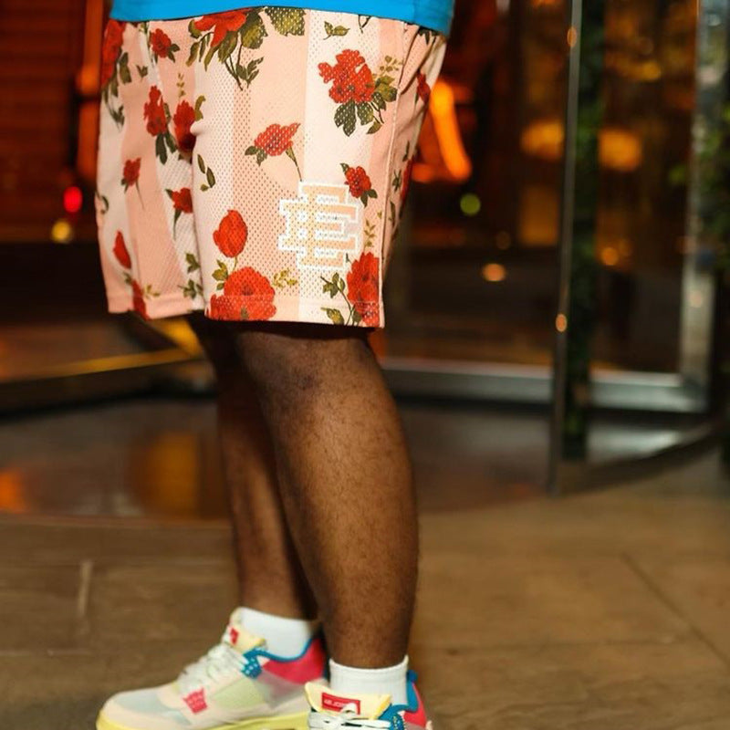 Eric Emanuel EE Shorts Men's Sports and Leisure plus Size Hip Hop Shorts