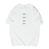 Men T Shirt Summer Casual Tops Men's Clothes Summer Wear Vintage Men's round Neck Short Sleeve Casual Loose Letter Printed T-shirt