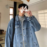 Denim Shirts Denim Jacket Men's Spring Baggy Casual Jacket Jacket