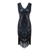 The Great Gatsby Daisy Dress Vintage Dress Sequined Tassel Dress