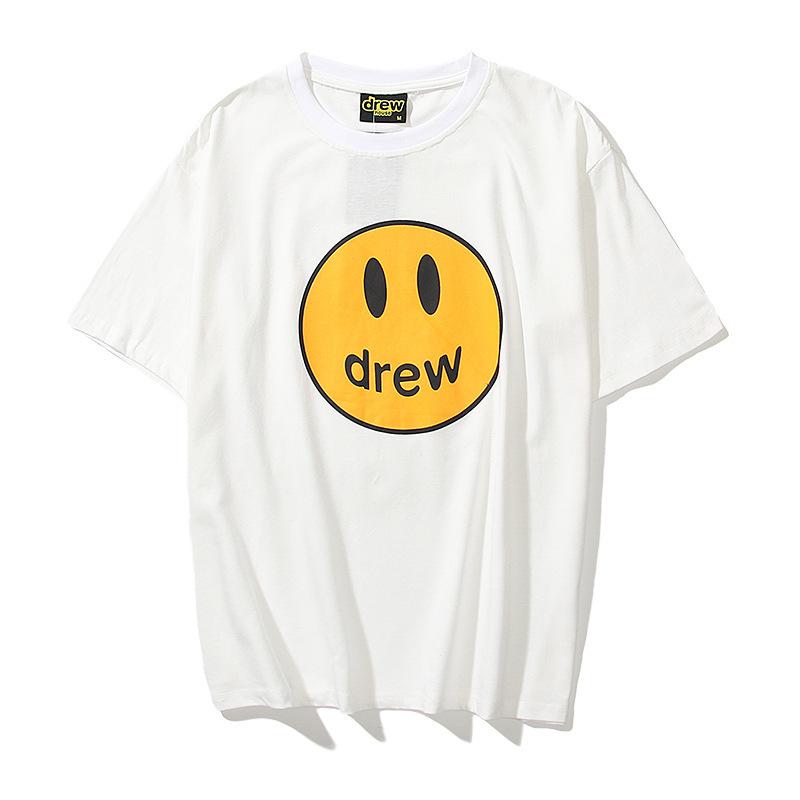 Justin Bieber Drew House Casual High Street Couple Men's and Women's ShortSleeved Tshirt