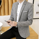 Casual Groom Attire Tuxedo Suits for Men Business Men Suit Men Coat Jacket Men Spring and Autumn Leisure
