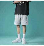 Summer Men Shorts Straight Shorts