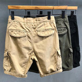 Summer Men Shorts Multi-Pocket Workwear Shorts