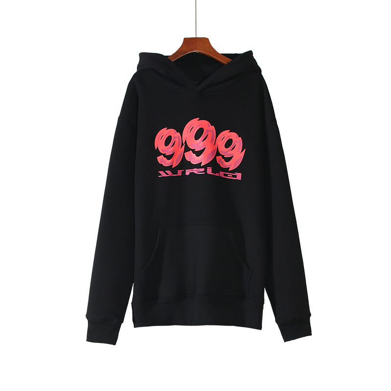 999 Vlone Hoodie Men and Women Couple Pullover and Fleece Sweater