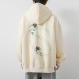 Slogan Graphic Hoodie Tops Hoodie Coat for Men