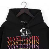 Skull Hoodie Skull Exposed Head Autumn and Winter Fleece-Lined Multi-Letter Printing Men's Women's Hoodie Loose Hoodie