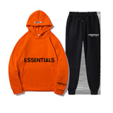 Fear Of God Fog Essentials Hoodie & Sweatpant 2 Piece Set For Men And Women