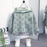 Toddler Boys Sweater Children's Clothing Boys' Spring and Autumn Clothing Hooded Sweater