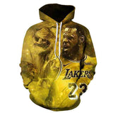 In Memory of Kobe Hoodie Commemorative Kobe3d Printed Hood Sweatshirt