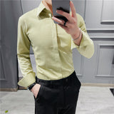 Men Shirts Long Sleeve Shirt