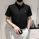 Men Short Sleeve Polo Shirt for Summer T-Shirt