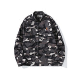 BAPE Varsity Jacket Camouflage Jacket Men's Casual Jacket