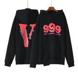 999 Vlone Hoodie Men and Women Couple Pullover and Fleece Sweater