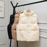 Women Winter Coats Puffer down Vest Women's Loose down Jacket