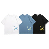 Men T Shirt Summer Casual Tops Men's Clothes Summer Wear Retro Men's round Neck Short Sleeve Casual Printed T-shirt Fashion