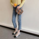 Nude Pumps Block Heel Mary Jane Shoes Chunky Heel Shoes