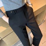 Men Trousers Business Long Pants