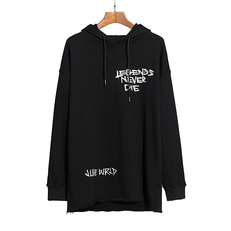 Pop Smoke Vlone King of New York Sweatshirt 999 Big V Meteor Print Country Hooded Sweater