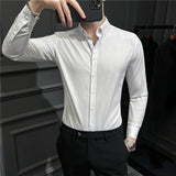 Men Shirts Long Sleeve Shirt