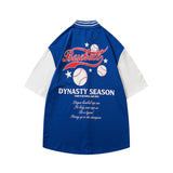 Varsity Short-Sleeved Baseball Uniform T-shirt