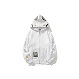 Bape Hoodie Sweater 3D Digital Printing Stylish Autumn and Winter