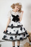 Gothic Lolita Harajuku Style Clothing Cow Lolita JSK Suspender Dress