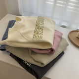 Diana Harvard Sweatshirt Raglan Sleeve Letter Printed Crew Neck Sweatshirt Female