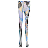 Spring Printing Skinny Hip Raise Sports Fitness Leggings