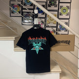 Thrasher T Shirt Thrasher Black Sheep Head Flame Loose Short Sleeve Fall Winter Couples Men