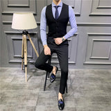 Double Brewed Seersucker Suit Men's Casual Suit Wedding Dress